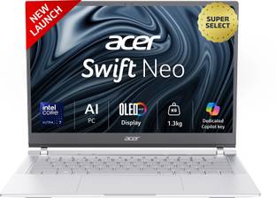 Acer Acer Swift Neo Office 2024 + M365 Basic Intel Core Ultra 7 155U - (16 GB/512 GB SSD/Windows 11 Home) SFN14-54H Thin and Light Laptop