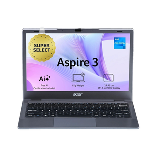 Acer Aspire 3 Intel Celeron Dual Core - (8 GB/512 GB SSD/Windows 11 Home) A311-45 Thin and Light Laptop(11.6 Inch, Steel Grey, 1.0 kg)