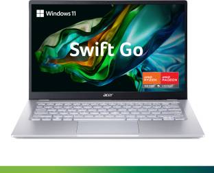acer Swift Go 14 Ryzen 5 Hexa Core 7530U - (8 GB/512 GB SSD/Windows 11 Home) SFG14-41 Notebook
