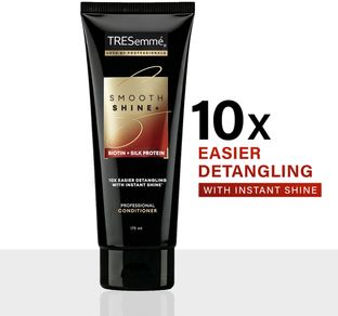 TRESemme Smooth & Shine Conditioner | Biotin & Argan Oil, Moisturizes Dry Damaged Hair(175 ml)
