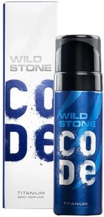 Wild Stone Men Code Titanium No Gas Body Perfume Deodorant - 150 ml Body Spray - For Men(150 ml)