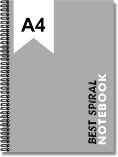 Best Spiral 2 A4 Notebook UNRULED 300 Pages Price in India ...