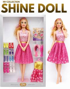 NV COLLECTION NV COLLECTION Shine Dolls Fashion Playset for Imaginative Kids