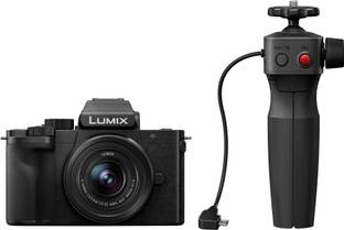 Panasonic DC-G100VGW-K Mirrorless Camera Body with 12 - 32 mm Lens and Land bluetooth Tripod Grip