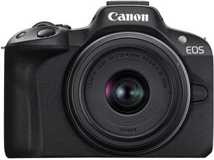 Canon EOS R50 Mirrorless Camera Body with RF - S 18 - 45 mm f/4.5 - 6.3 IS STM 4.813 Ratings & 1 Reviews 4K 30p (6K oversampled) & FHD 120p, Up to 15 frames per second & EOS iTR AF X, Shoot all angles, Dual Pixel CMOS Auto Focus II coupled, Capture more unmissable moments at 12fps3. Switch up to 15fps when using silent electronic shutter4., UHD 4K 30p video, SLOW MOTION FOR IMPACT, Enhanced streaming and video calls, SEAMLESS CONNECTIVITY, Bluetooth?and Wi-Fi connectivity enable easy remote shooting8. Effective Pixels: 24.2 MP Sensor Type: CMOS H.264/H.265/MPEG-4/4K 2 Years Warranty ₹69,990 ₹75,995 7% off Free delivery Bank Offer