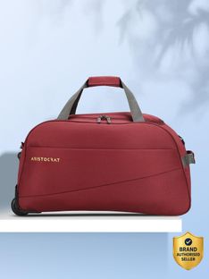 ARISTOCRAT ROOKIE DFT 62 (E) RED Duffel With Wheels (Strolley)