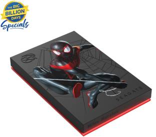 Seagate Miles Morales Special Edition FireCuda
STKL2000419 2 TB External Hard Disk Drive (HDD)