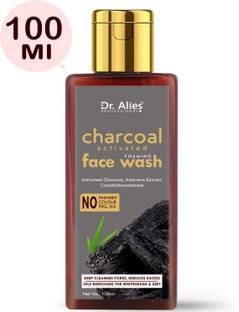 Dr. Alies Professional Activated Charcoal , Fights Pollution And Acne, Oil Control and deep cleansing Face Wash