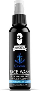 MUUCHSTAC Ocean for Men, Fights Acne & Pimple, Skin Brightening, All Skin Types Face Wash(100 ml)