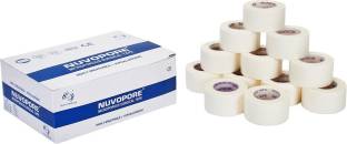 NUVO MEDSURG Nuvopore Microporous Surgical Tape 25 Mm X 9.1 Mtr (12 Rolls) First Aid Tape
