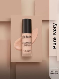 Pilgrim Dream Matte Serum Lightweight Foundation Non-cakey with All-Day Coverage Foundation(Pure Ivory 11O, 30 ml)