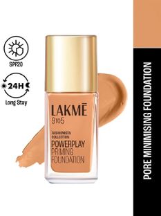 Lakmé 9to5 Powerplay Priming Foundation(Cool Cinnamon, 25 ml)