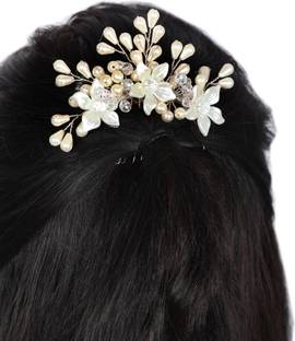 Ritzkart Hair Brooch white Pearl with white flower Wedding Hair Accessories for Women Hair Pin Price in India - Buy Ritzkart Hair Brooch white Pearl with white flower Wedding Hair Accessories for Ritzkart Hair Brooch white Pearl with white flower Wedding Hair Accessories for Women Hair Pin Price in India - Buy Ritzkart Hair Brooch white Pearl with white flower Wedding Hair Accessories for