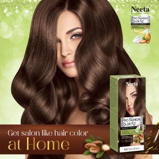 Neeta Professional Fashion Color Kit Permanent Hair Color Dark Brown   (Pack Of 1) , Dark Brown - Price in India, Buy Neeta Professional Fashion  Color Kit Permanent Hair Color Dark Brown