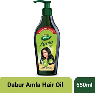 Dabur Amla for Long, Healthy & Strong Hair Oil(550 ml)
