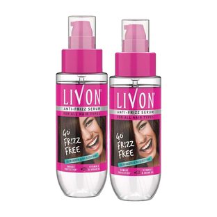 LIVON Hair Serum For Smooth, Frizz free & Glossy Hair(200 ml)