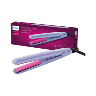 PHILIPS Selfie Straightener BHS224/00 Hair Straightener(Purple)