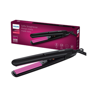 PHILIPS Selfie Straightener HP8302/06 Hair Straightener(Black)