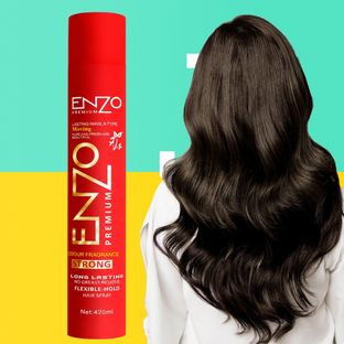 enzo Hair Finishing Mist for Professional Styling Hair Spray(420 ml)