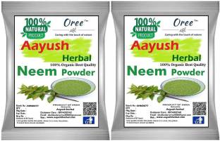 Aayush herbal 100% Natural NEEM Powder for Hair Growth/FACE CARE (100gX2) -  Price in India, Buy Aayush herbal 100% Natural NEEM Powder for Hair Growth/FACE  CARE (100gX2) Online In India, Reviews, Ratings