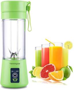Office Petals Personal Mini Travel Fruit Juicer - Electric Safety Juicer Cup, USB Rechargeable NG-01 2...