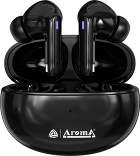 Aroma Aroma NB126 Royal Upto 40 Hours Playtime*Fast Charging Dual Pairing Heavy Bass Earbuds Bluetooth