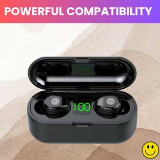 FRONY FRONY F9 Bluetooth Wireless Earbuds With Multi Touch Control and HD Sound QualityC54 Bluetooth