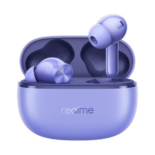 realme Buds T200 Lite with 12.4mm Driver, 48hrs Playback, AI ENC & Dual-Device Pairing Bluetooth(Aurora Purple, True Wireless)