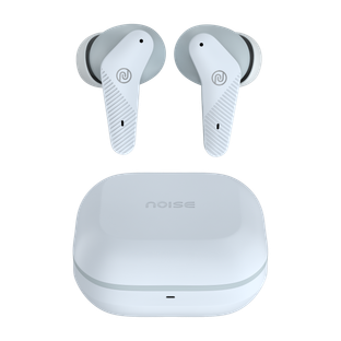 Noise Buds VS102 Neo with 40 Hrs Playtime, Environmental Noise Cancellation, Quad Mic Bluetooth Gaming(Ice Blue, True Wireless)