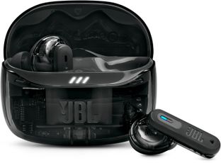 JBL Tune Beam 2 Ghost transparent ANC Earbuds, 48Hr Playtime,6 Mics,Dual Connect Bluetooth(Black, True Wireless)