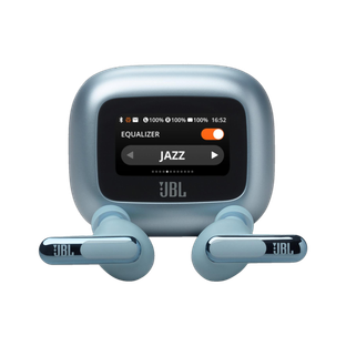 JBL Live Beam 3, Hi-Res LDAC Audio ANC TWS, SmartCase,48H Runtime, Wireless Charging Bluetooth(Blue, True Wireless)