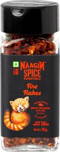 NAAGIN Indian Bhut Jolokia - Chilli Flakes, 10/10 XXX Spicy