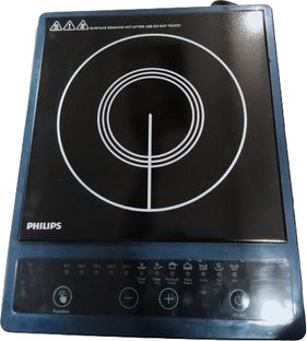 PHILIPS 1500 W Induction Cooktop Push Button(Blue, HD4944)