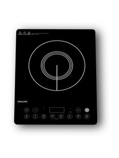 PHILIPS by Philips 2100 W Induction Cooktop Touch Panel(Black, Grey, HD4995/00)