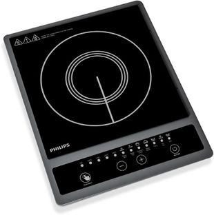 PHILIPS 1300 W Induction Cooktop Push Button(Multicolor, HD4934/00)