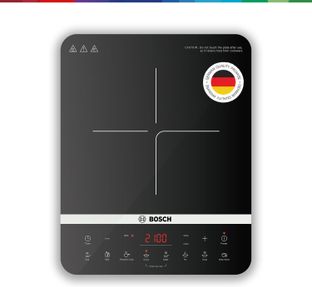 BOSCH 2100 W Induction Cooktop Touch Panel(Black, PI815S11EI)