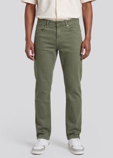 KILLER Straight Fit Men Dark Green Jeans