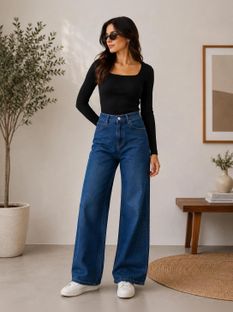 KOTTY Straight Fit Women Blue Jeans