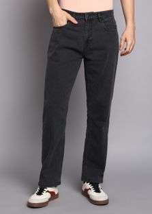Roadster Straight Fit Men Grey Jeans