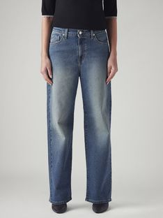LEVI'S Flared Women Blue Jeans