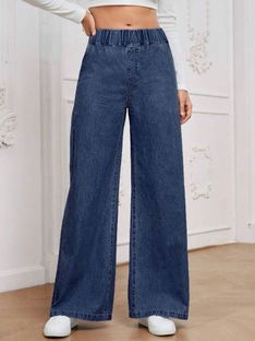 KASHIAN Flared Women Blue Jeans