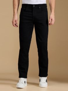 Pepe Jeans Straight Fit Men Black Jeans
