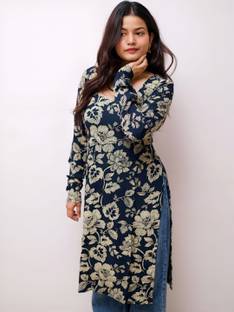 J 2 Fashion J 2 Fashion Women Floral Print, Printed A-line Kurta