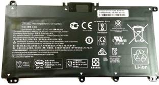 WISTAR HSTNN-UB7J TF03041XL Battery for HP Pavilion X360 15-cc011tu 15-cc011ur 4 Cell Laptop Battery Battery Type: Lithium Ion Capacity: 3470 mAh 4 Cells Battery Life: 3 6MONTHS Warranty ₹3,199 ₹8,999 64% off Free delivery