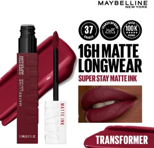 MAYBELLINE NEW YORK Super Stay Matte Ink Liquid Lipstick(Transformer, 5 ml)