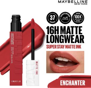 MAYBELLINE NEW YORK Superstay Matte Ink Liquid Lipstick | Transfer Proof | Waterproof |16 hr Wear(Enchanter, 5 ml)
