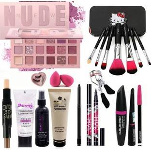 Leiseette'z Leiseette'z Makeup kit set one stop beauty package for beginners and professional(set of 16)