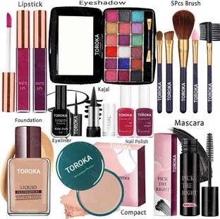 toroka toroka Makeup Combo Kit One-stop Beauty Package for Beginners and Professionals 61