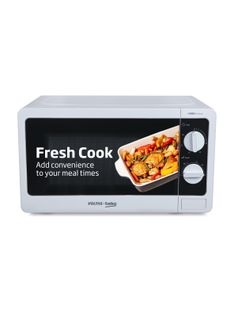 Voltas Beko 20 L 700 W Smart Solo Microwave Oven(MS20MPW10, White)