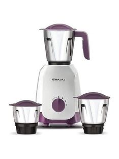 BAJAJ Ninja Series 750 W Juicer Mixer Grinder(Ninja Carve 750-MG | 3 Jars | Purple)